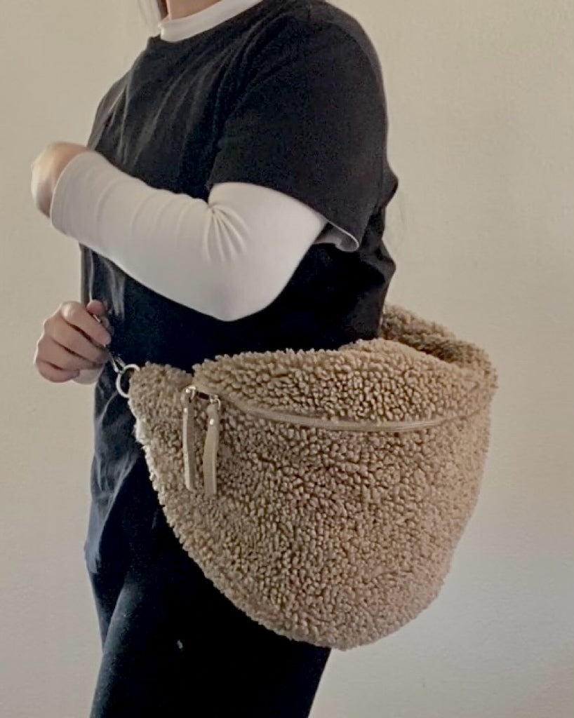 Brown Teddy Fanny Pack