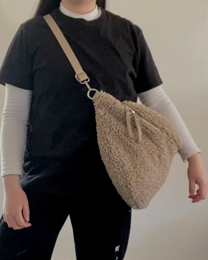 Brown Teddy Fanny Pack