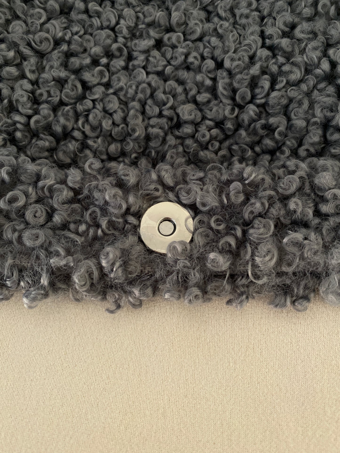 Grey Teddy Tote Bag